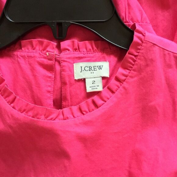 J.Crew Sleeveless Pink Tiered Dress - Picture 6 of 6